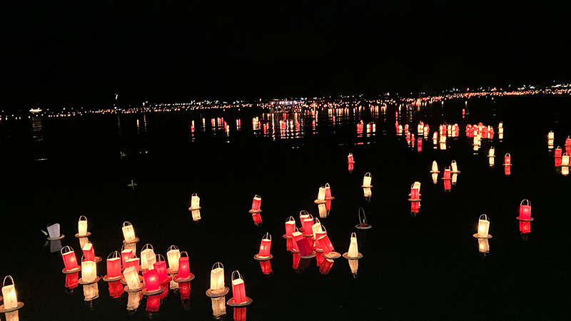 宮津灯籠流し